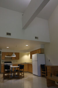 interior of dorm on campus at fond du lac college
